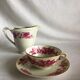 Limoges fine porcelain cup and under cup