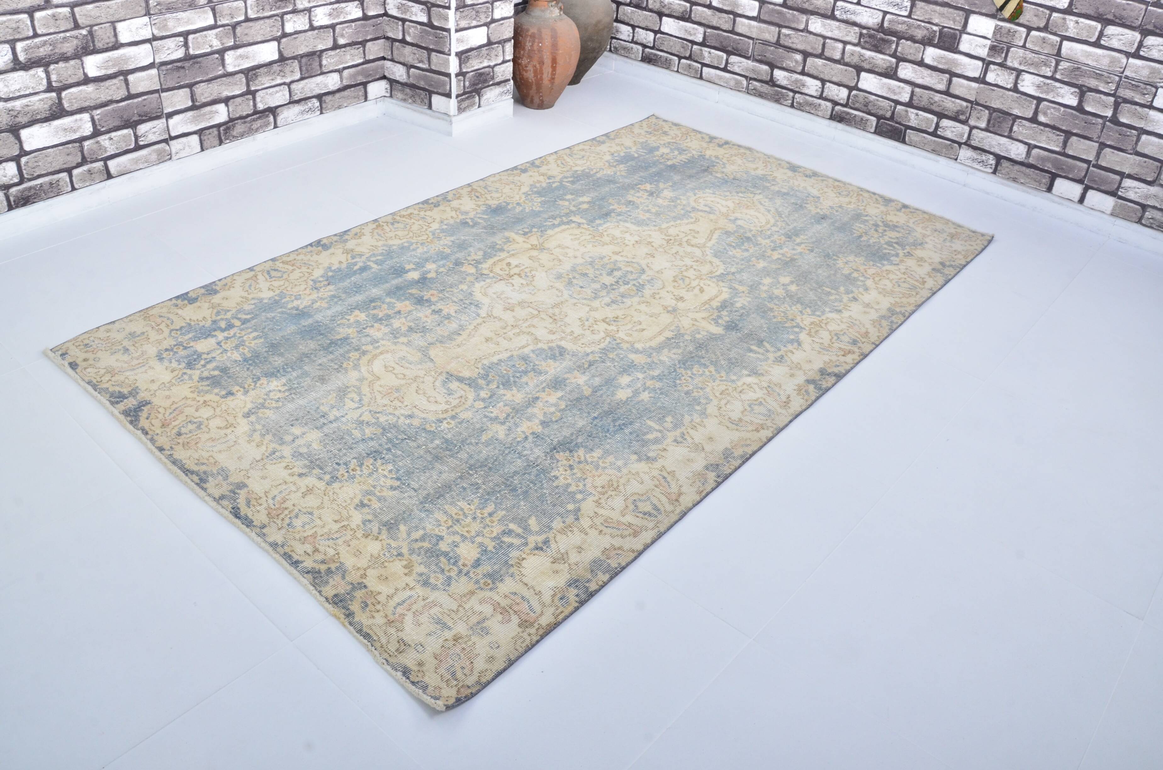 Tapis vintage turc Oushak sku 3091