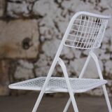 4 chaises pliante "Ted net" par Niels Gammelgaard pour IKEA