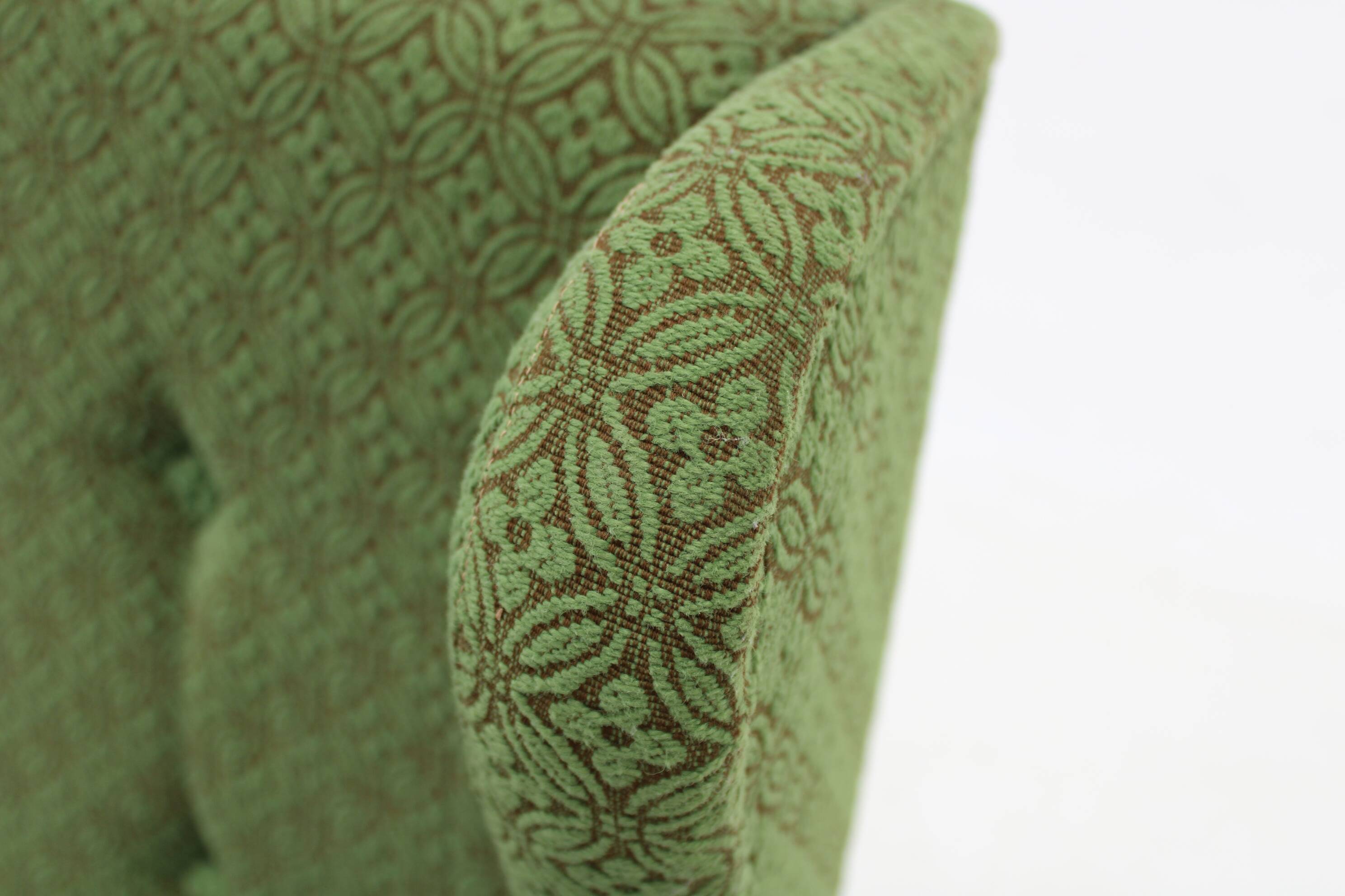 1970s Large Rare Brutalist Rocking Chair, Czechoslovakia