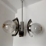 Space Age designer chandelier Mazzega style 70s