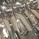 12 silver-plated dessert spoons, Ercuis silversmith, Louis XV 29