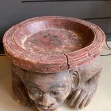 Pair of African stools