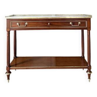 Console en acajou style Louis XVI