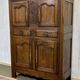 19th century Breton 4-door chestnut sideboard