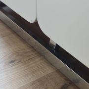 Table basse italienne space age, pièce unique, épreuve de designer