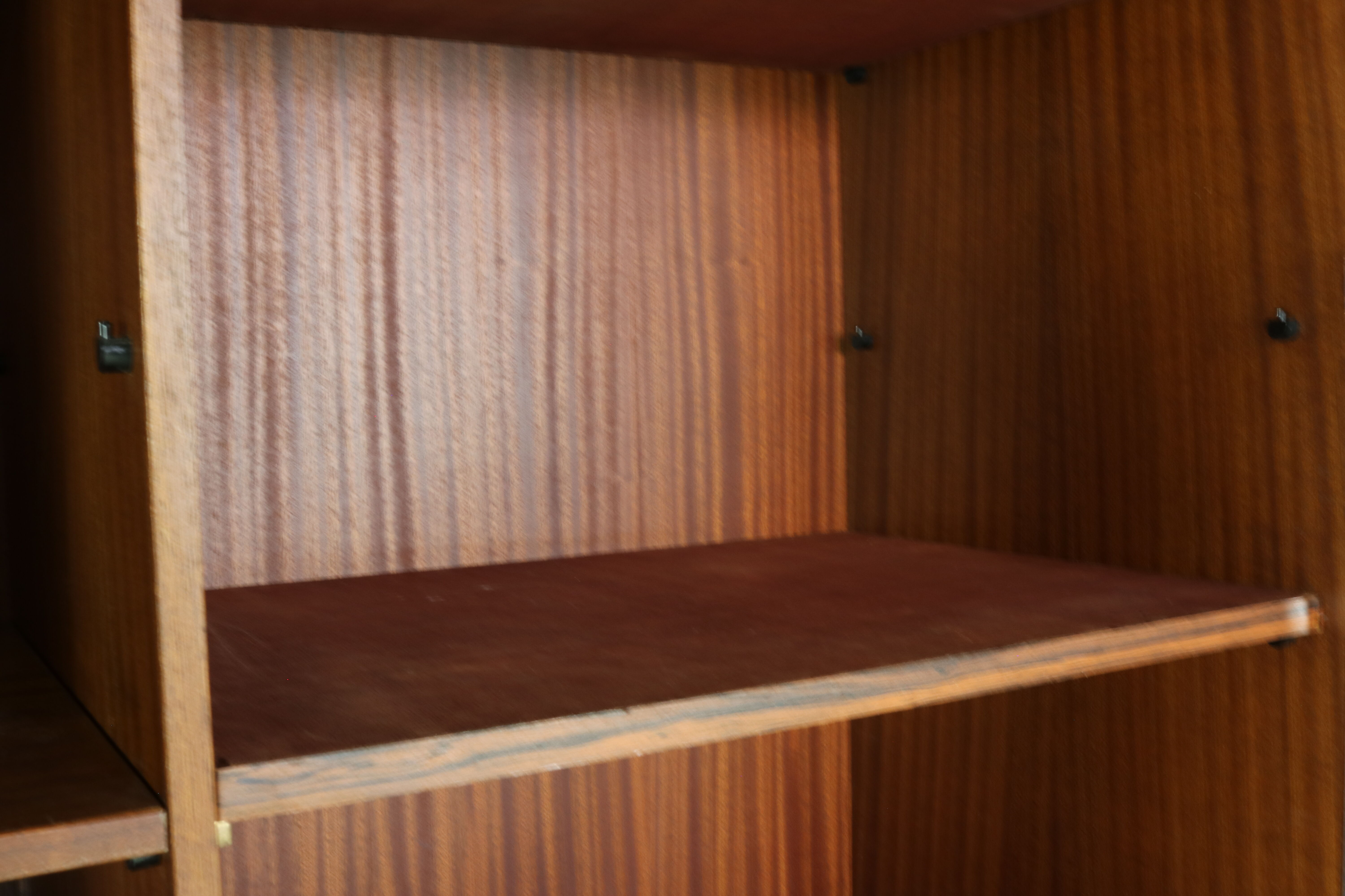 Excellent Italian design office cabinet with coat rack