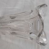Petit vase cristal en forme de tulipe