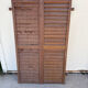 Louvre metal shutters