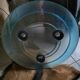 Aurora blue pendant light Arteluce1982