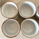 Vintage flowered stoneware tea service
