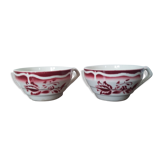 Pair of cups Sarreguemines