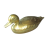 Solid brass duck