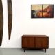 Teak and brass bookshelf designed by Peter Løvig Nielsen, CI.