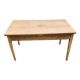 Sanded beechwood table from the 1940s