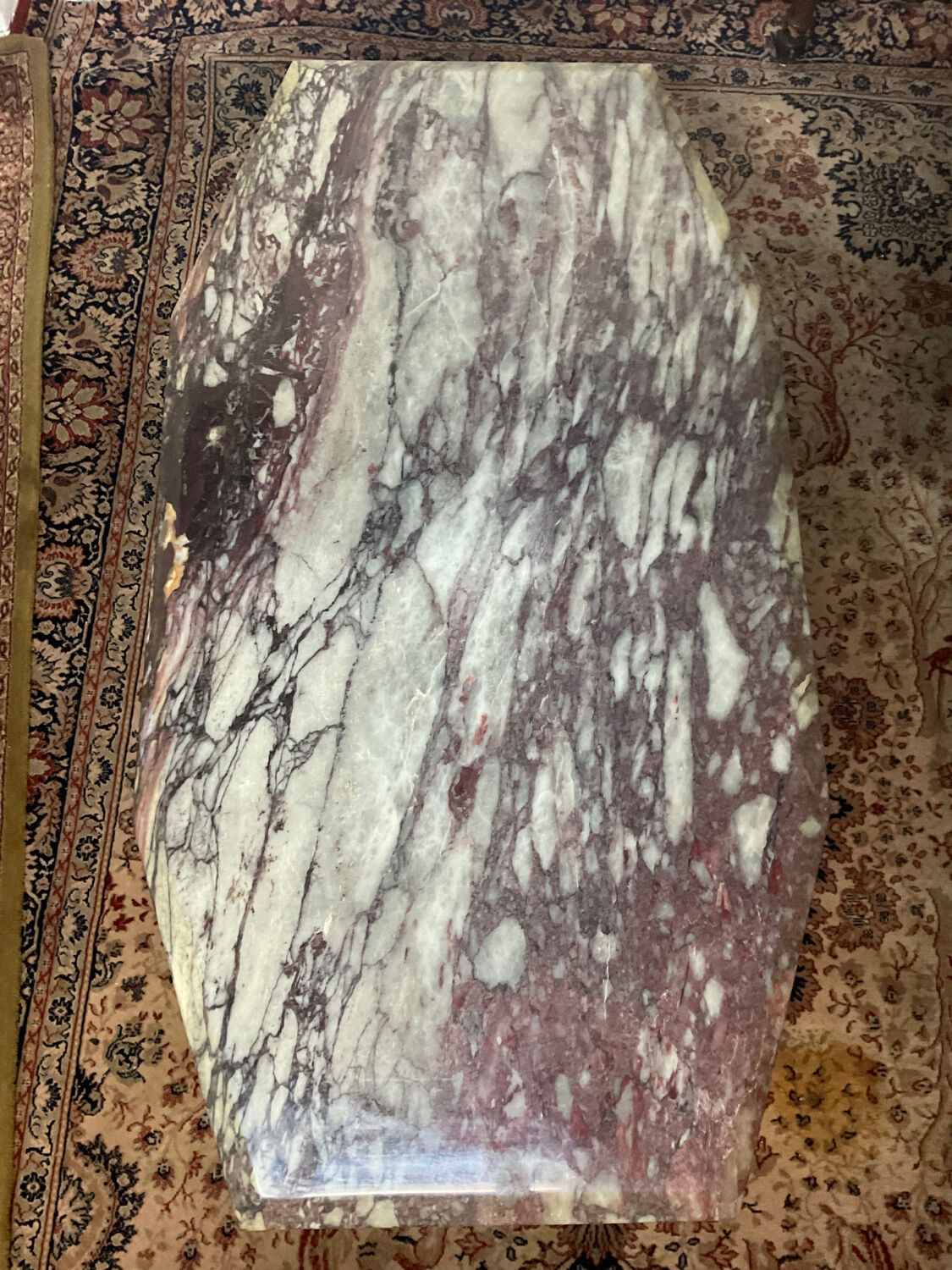 Vintage marble coffee table