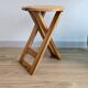Folding stool TS attributed to Roger Tallon – French design from the 1970s.