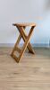 Folding stool TS attributed to Roger Tallon – French design from the 1970s.