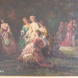 Tableau of the french school