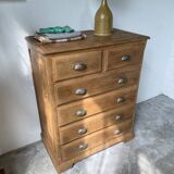 Chiffonier commode chêne 1950