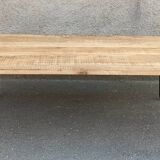 Table basse en bois avec pieds épingles