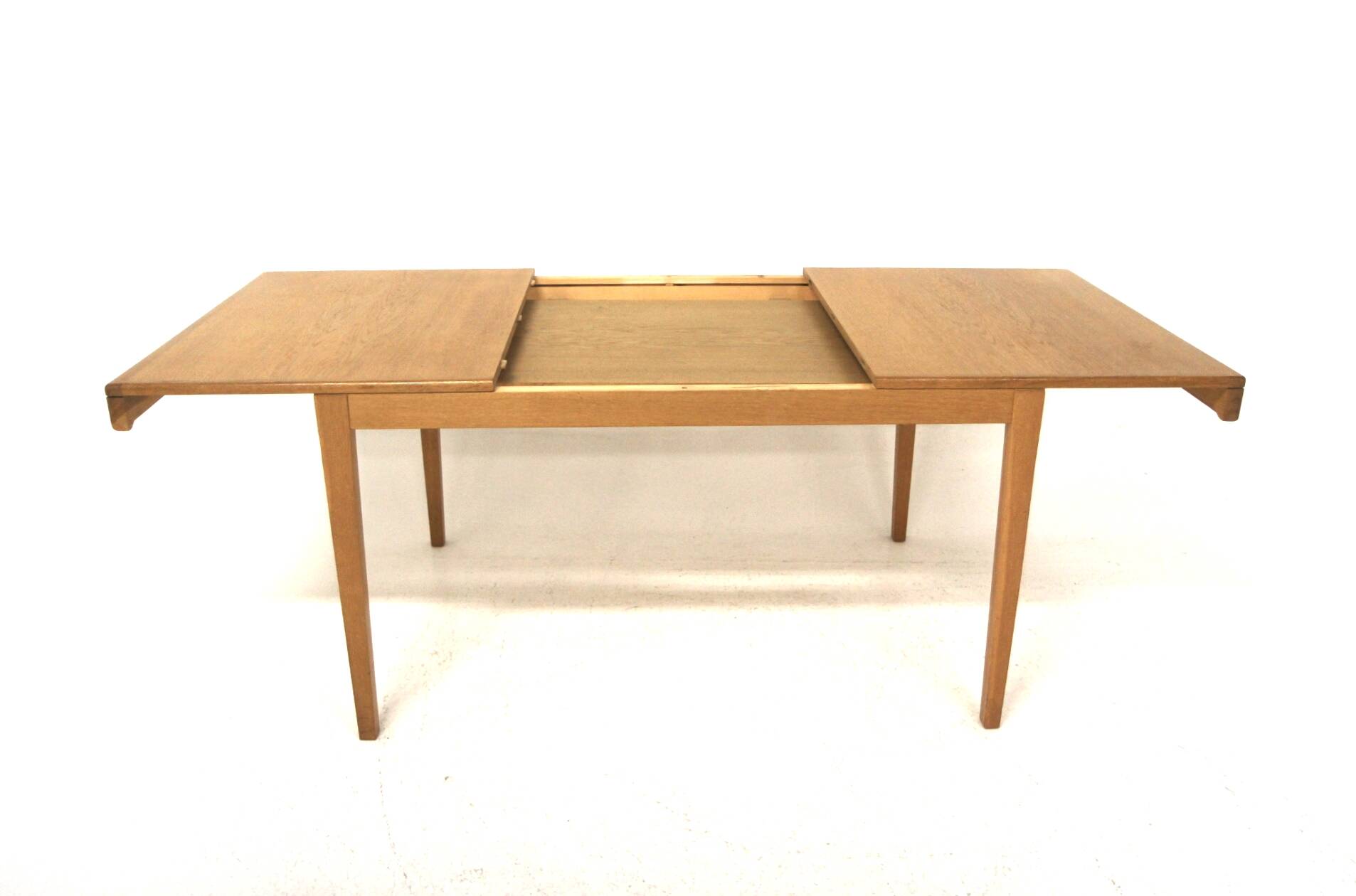 Scandinavian oak dining table, Erik Wørtz, Möbel-IKEA, Sweden, 1960