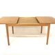 Scandinavian oak dining table, Erik Wørtz, Möbel-IKEA, Sweden, 1960