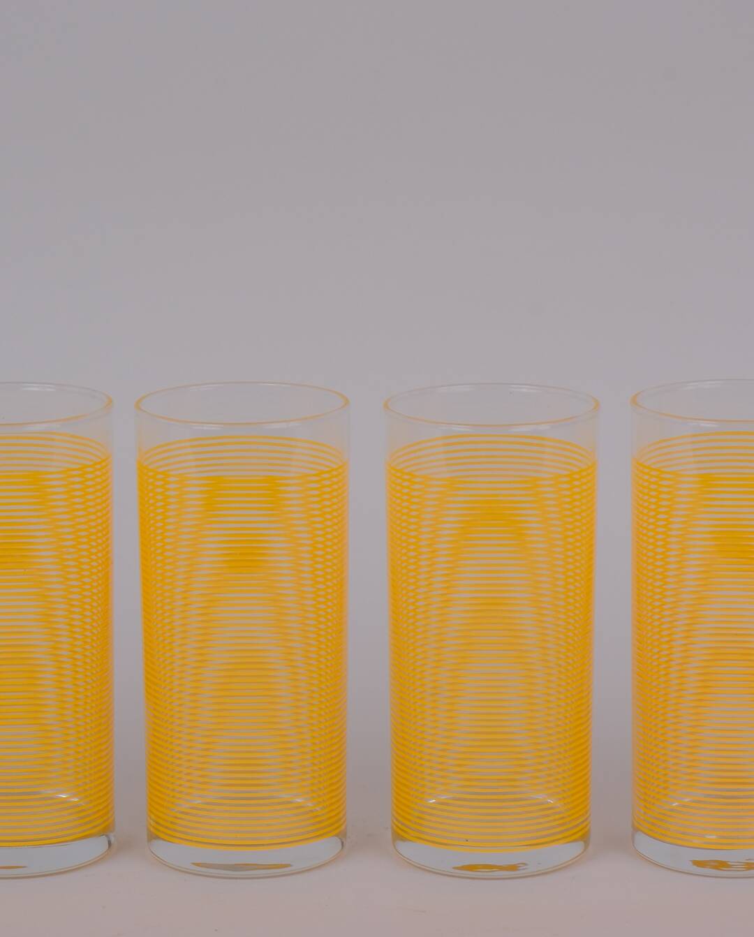 Lemonade glasses x6