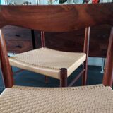 Danish rosewood chairs H.W Klein