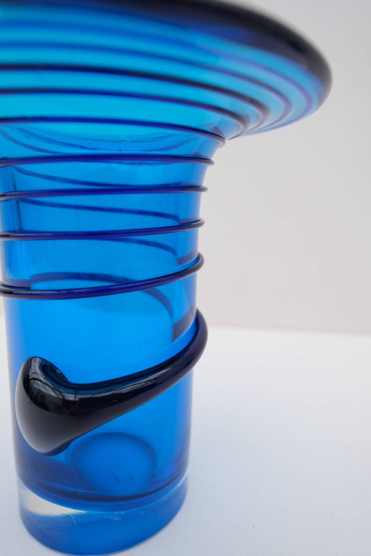 Murano blown glass vase, 1970