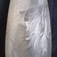 Kevin Stal (Son of Eric Saint Val) - Frosted glass bottle vase, h-48 cm.