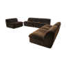 Modular crawler armchairs, 1970s, set of 5