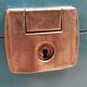 Box archives metal blue 50s industrial style