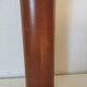 bottle, vase, soliflore in brown glazed stoneware