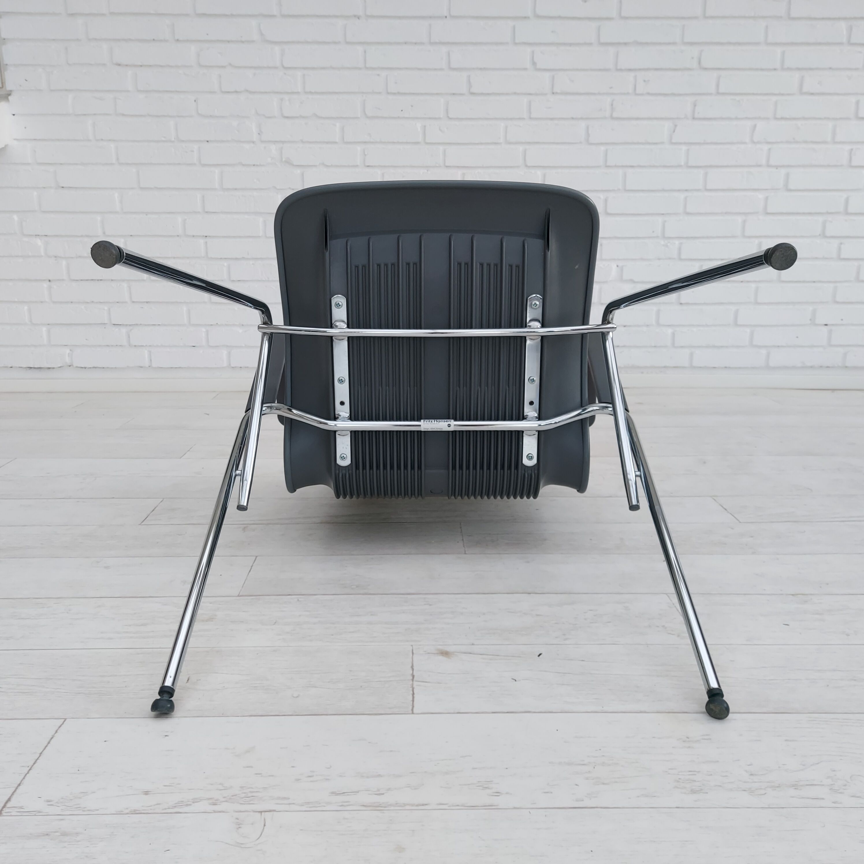 90s, Danish design by Alfred Homann, set of six "Ensemble" chairs, original condition