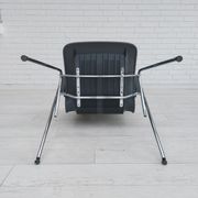 90s, Danish design by Alfred Homann, set of six "Ensemble" chairs, original condition