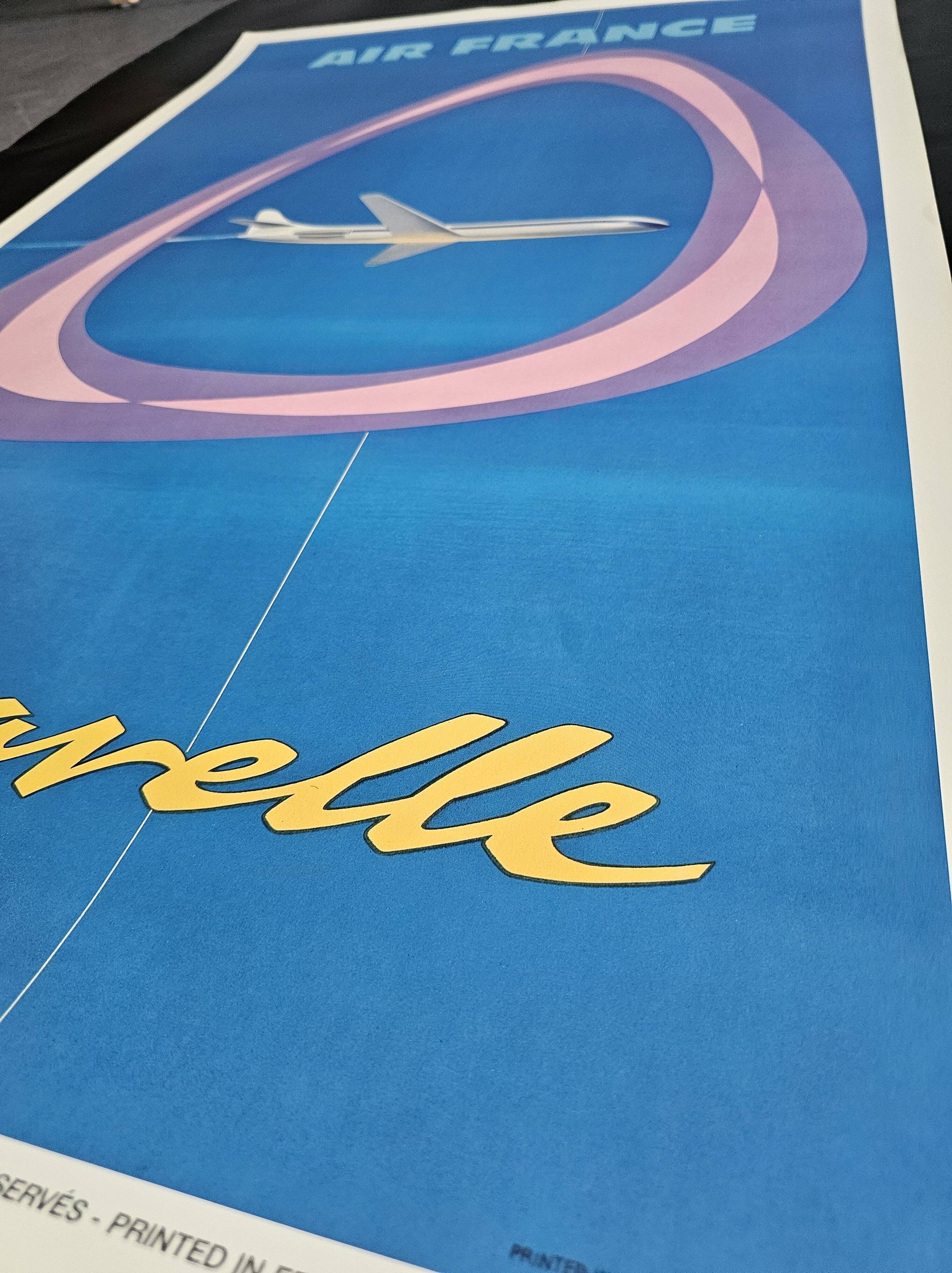Air france poster - caravelle - jen colin
