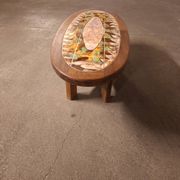 Table basse en ceramique , Vallauris , Gustave Reynaud