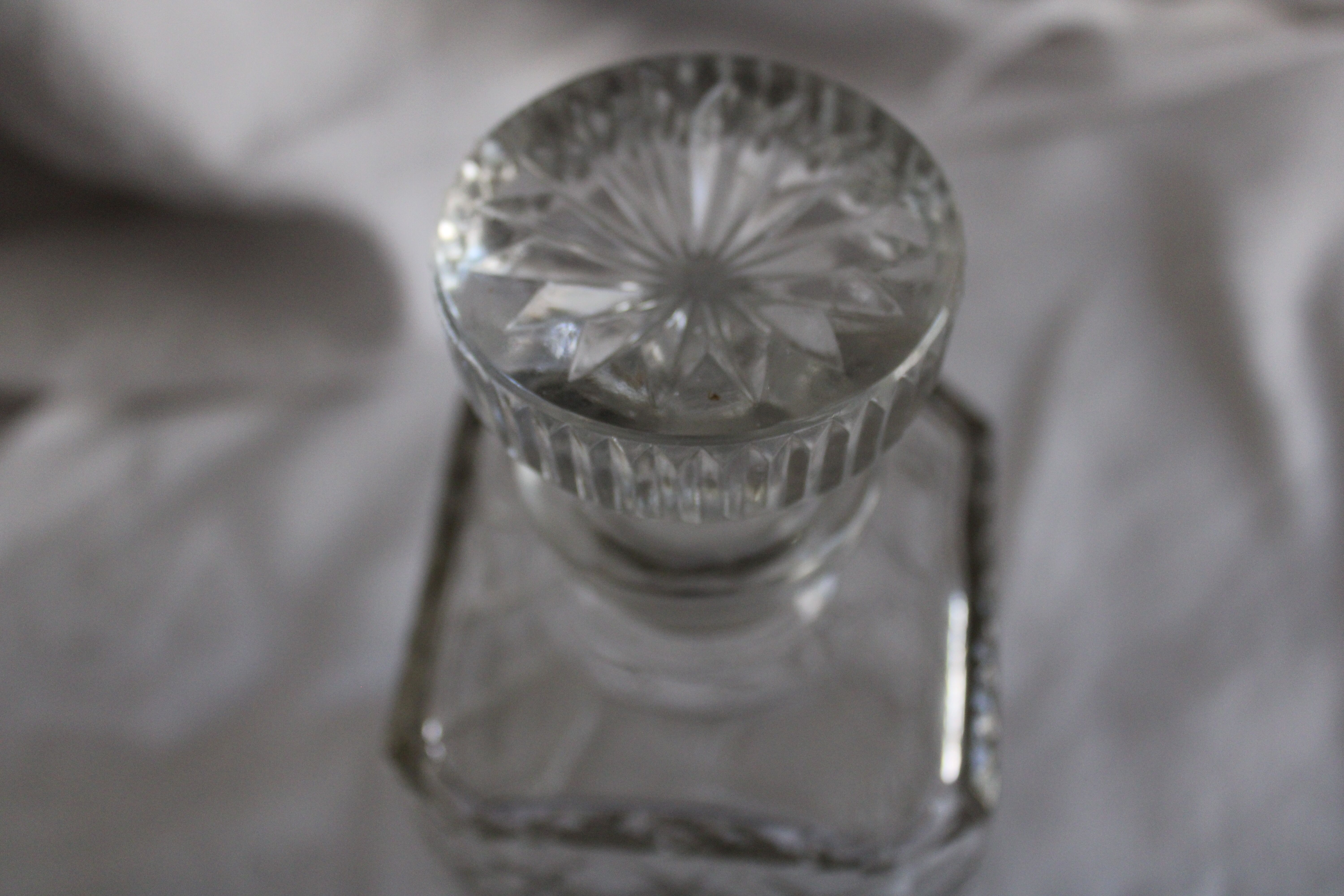 Vintage whisky carafe