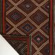 Tapis kilim anatolien fait à la main 330 cm x 205 cm
