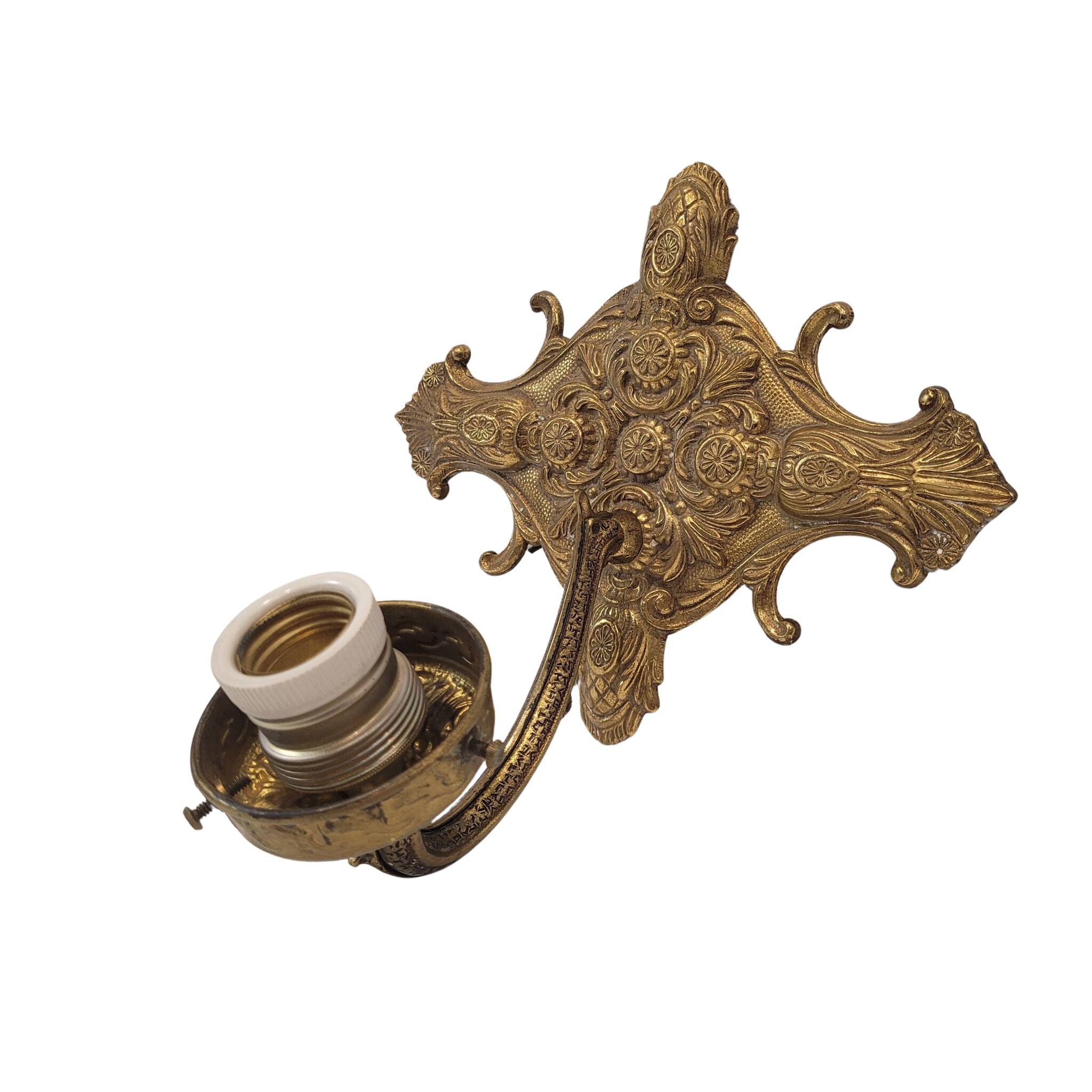 Wall lamp in bronce dorado, style Luis XVI, pp. s. XX – France