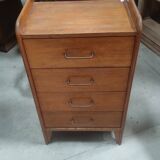 Oak chest of drawers 4 drawers circa 1950