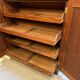 C19th linen press cupboard by Heals