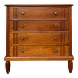 Vintage oak chest of drawers 1940