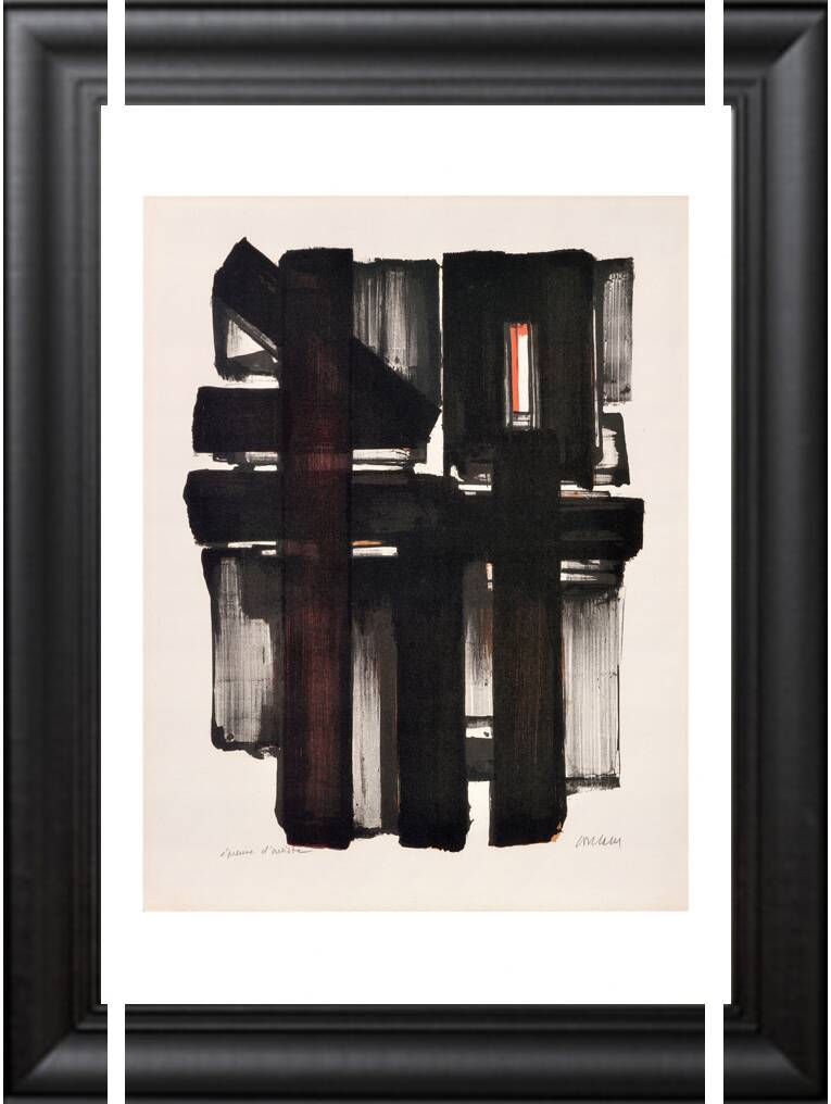 Poster Pierre Soulages