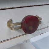 Art Deco table with 2 drawers and mirror, side table