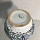 Former openwork vase painted glazed ceramics decoration vintage