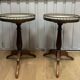 Pair of small side tables