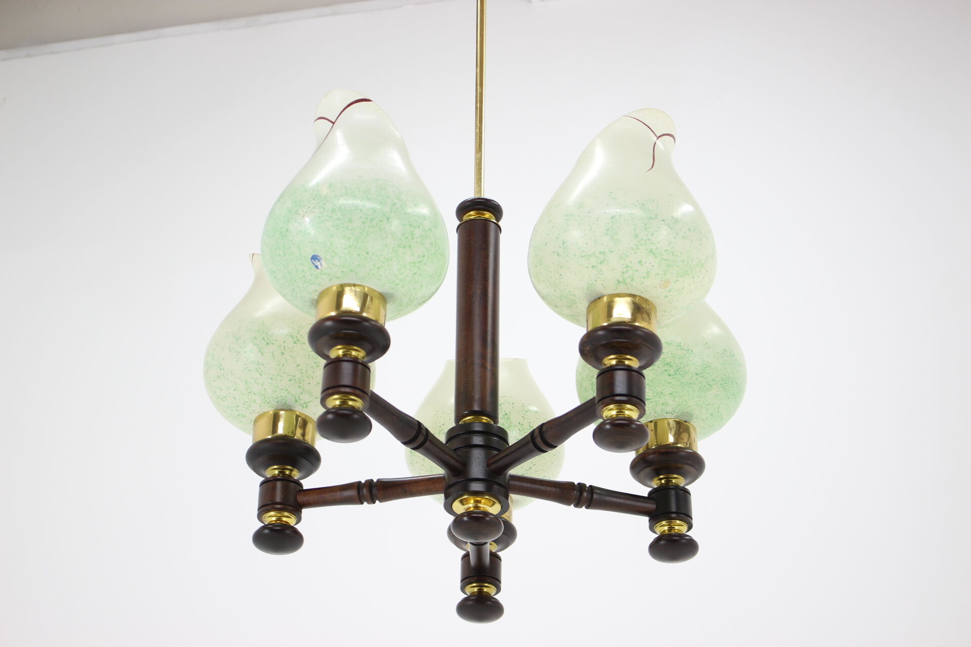Mid-century Chandelier by  Pokrok Žilina,1970‘s.