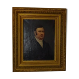 Oil on canvas the genthomme